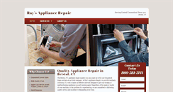 Desktop Screenshot of bristolappliancerepairsservice.org